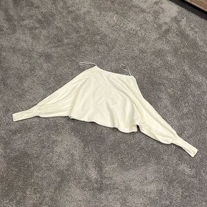 white alterd state sweater size medium